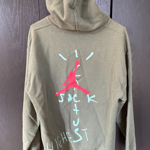 Green 'Highest' Graphic Print Hoodie - Picture 3 of 7